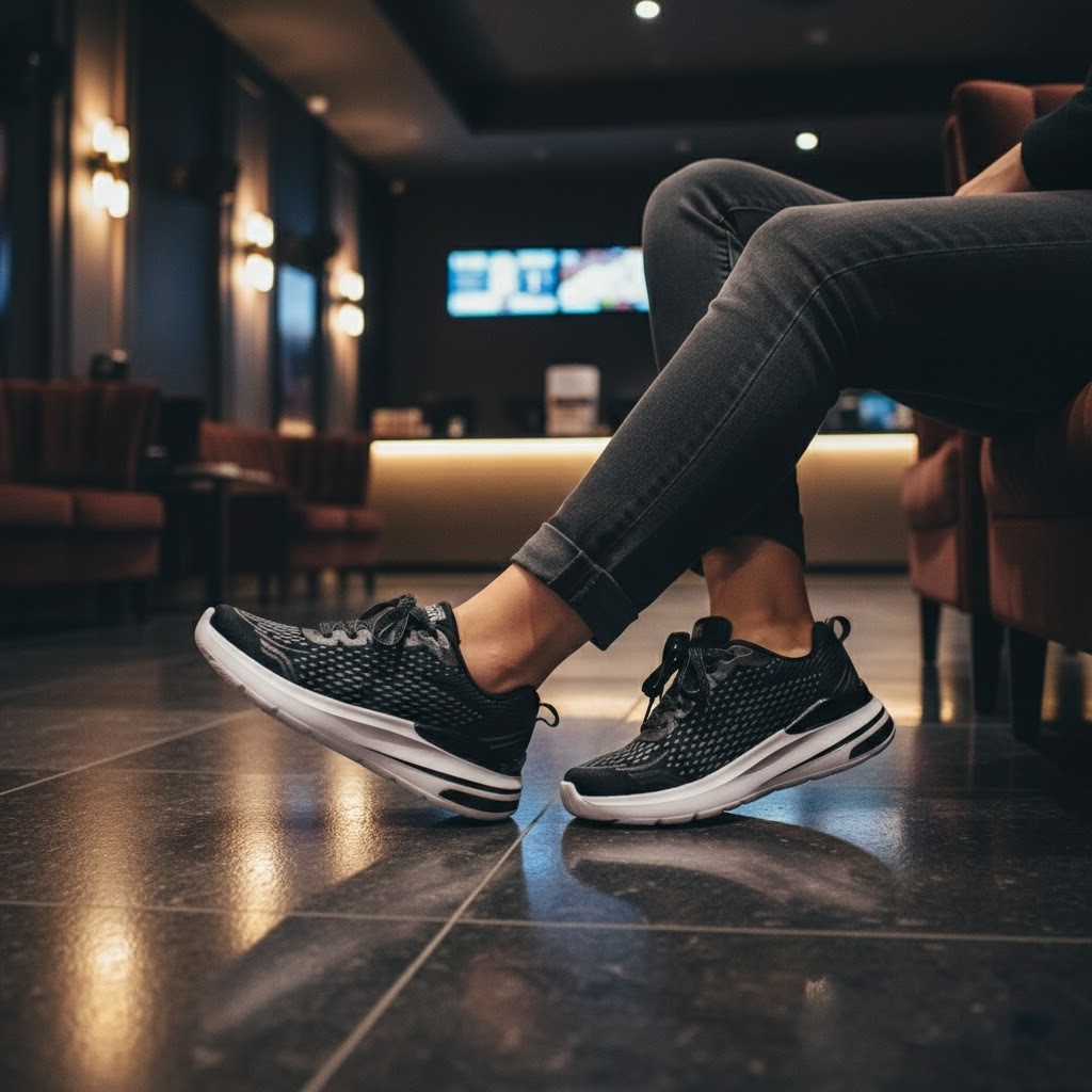 خرید آنلاین کتونی اسپرت زنانه نیما مدل اسکیچرز 2025 کد 01